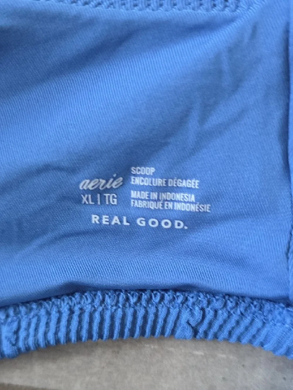 Aerie Blue Ribbed Bikini Set - Picture 5 of 9
